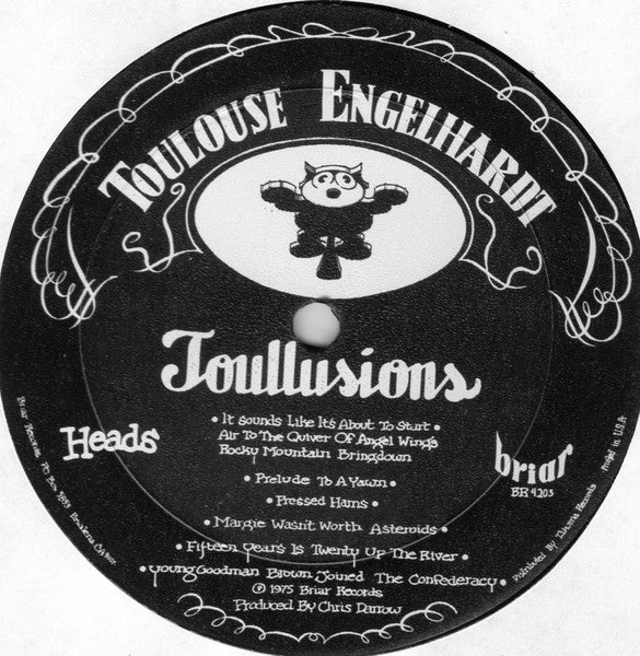 Toulouse Engelhardt : Toullusions (LP, Album)