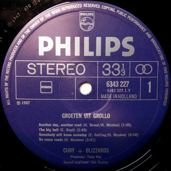 Cuby + Blizzards : Groeten Uit Grollo (LP, Album, RE)