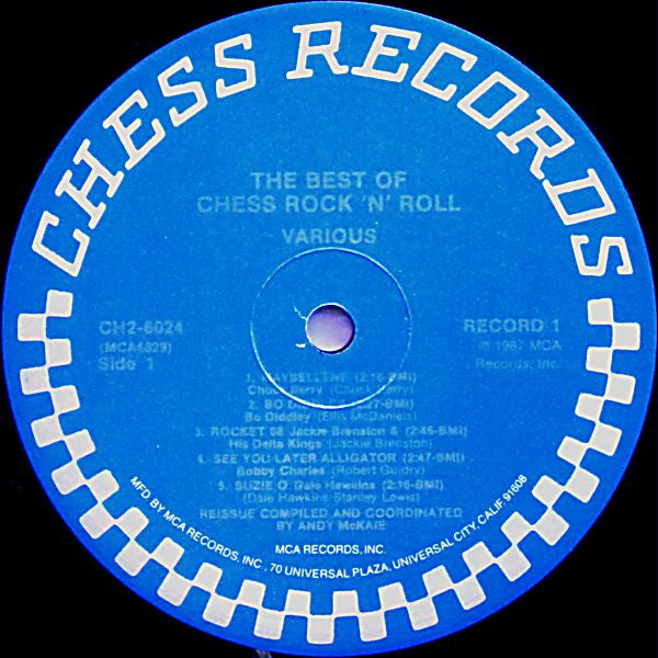 Various : The Best Of Chess Rock 'n' Roll (2xLP, Comp)