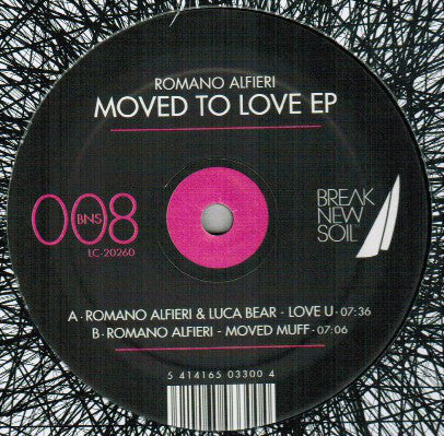 Romano Alfieri : Moved To Love EP (12", EP)