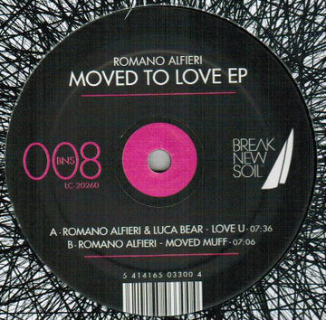Romano Alfieri : Moved To Love EP (12", EP)