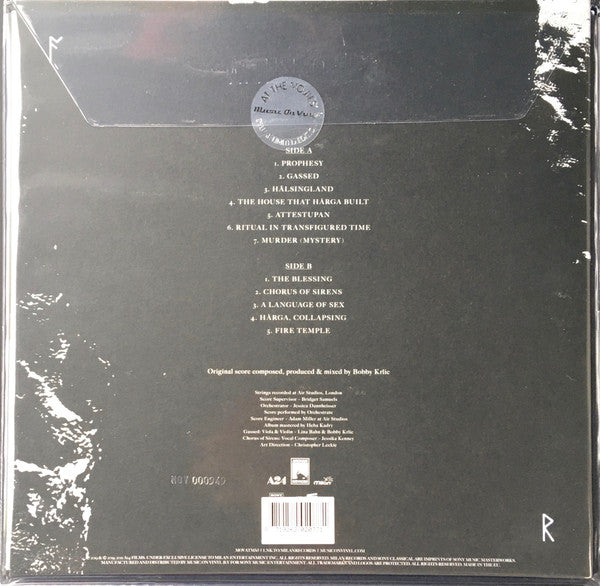 Bobby Krlic : Midsommar (Original Motion Picture Soundtrack)  (LP, Ltd, Num, RE, Whi)