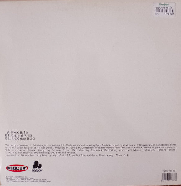 Darude : Next To You (12")