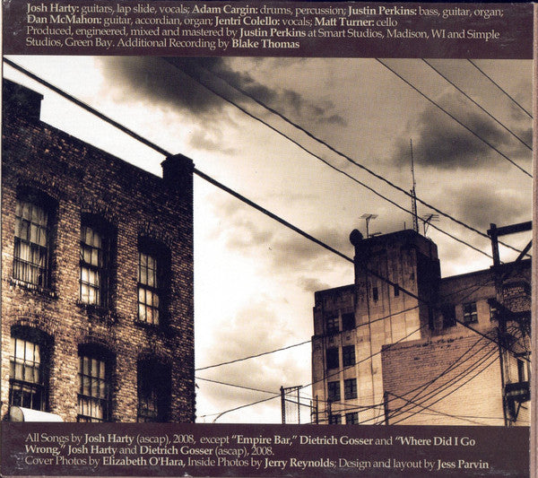 Josh Harty : A Long List Of Lies (CD, Album)