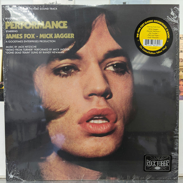 Various : Performance: Original Motion Picture Sound Track (LP, Album, Ltd, RE, Yel)