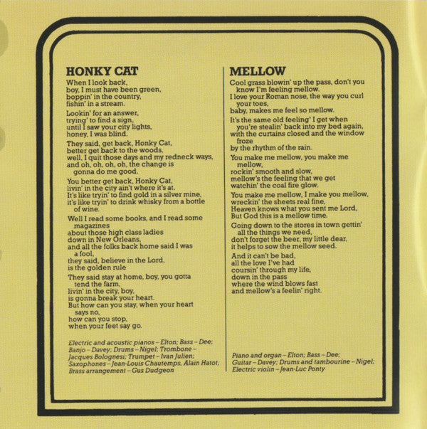 Elton John : Honky Château (SACD, Hybrid, Multichannel, Album, RE, RM)
