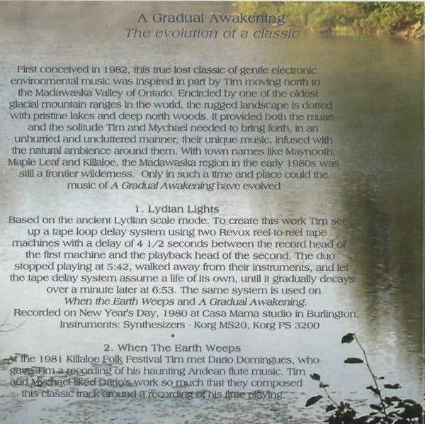 Danna & Clement : A Gradual Awakening (CDr, Album, RE)