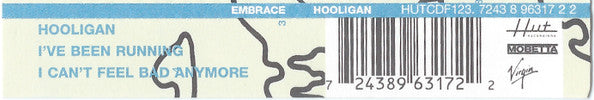 Embrace : Hooligan (CD, Single)