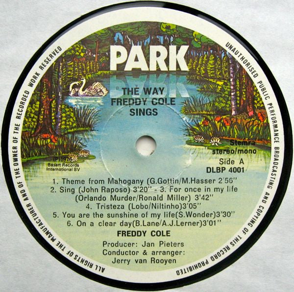 Freddy Cole : The Way Freddy Cole Sings (LP, Album)