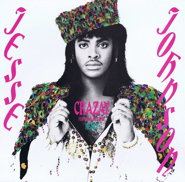 Jesse Johnson Featuring Sly Stone : Crazay (Remix) (12", Single)