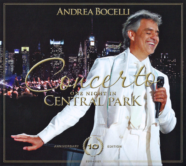 Andrea Bocelli : Concerto: One Night In Central Park  10th Anniversary Edition (CD, Album + DVD-V, NTSC + RE, Fan)