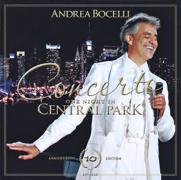 Andrea Bocelli : Concerto: One Night In Central Park  10th Anniversary Edition (CD, Album + DVD-V, NTSC + RE, Fan)