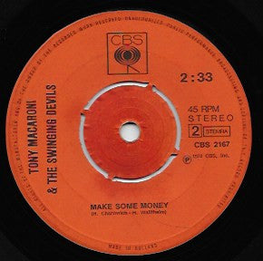 Tony Macaroni & The Swinging Devils : Where Did The Good Times Go (7")