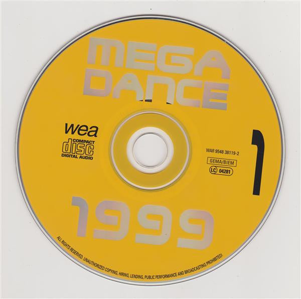 Various : Mega Dance 1999 (2xCD, Comp)