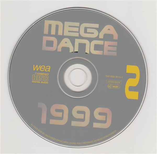 Various : Mega Dance 1999 (2xCD, Comp)