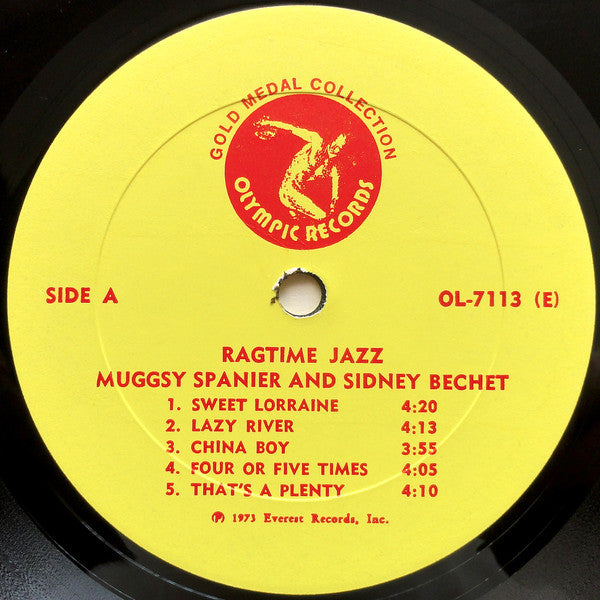 Muggsy Spanier & Sidney Bechet : Ragtime Jazz (LP, Album)