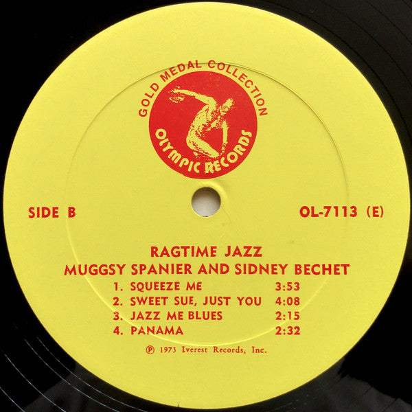 Muggsy Spanier & Sidney Bechet : Ragtime Jazz (LP, Album)