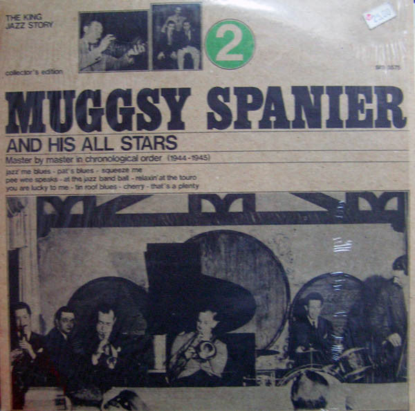 Muggsy Spanier And His All Stars : Muggsy Spanier And His All Stars - Vol.2 (LP, Comp)