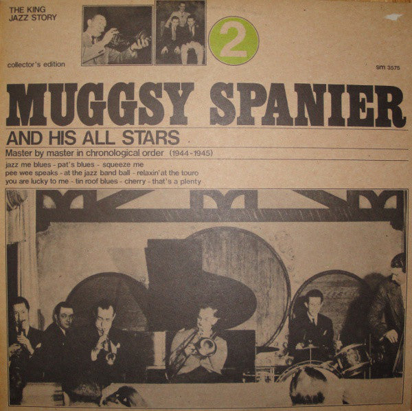 Muggsy Spanier And His All Stars : Muggsy Spanier And His All Stars - Vol.2 (LP, Comp)