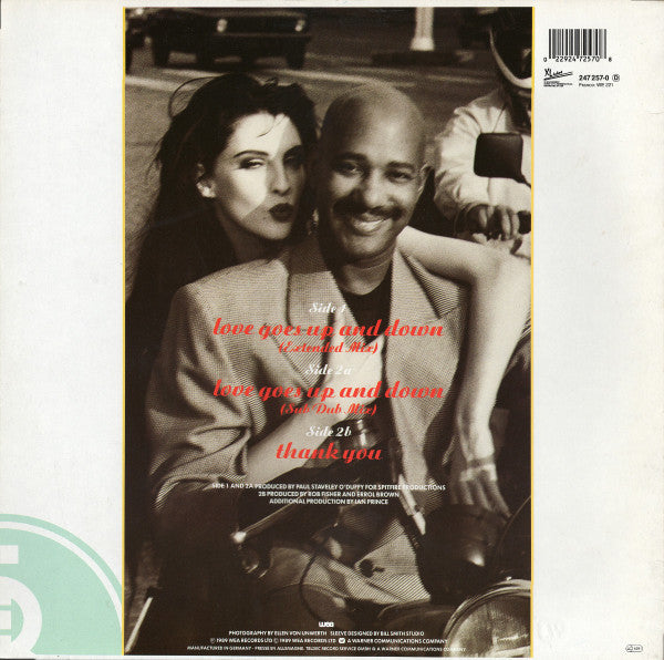 Errol Brown : Love Goes Up And Down (12")