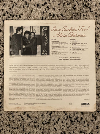 Alicia Sherman ,featuring The Joe Puma Quartet : I'm A Sucker Too (LP, Album)