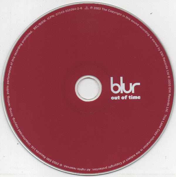 Blur : Out Of Time (CD, Single)