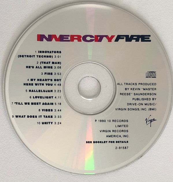 Inner City : Fire (CD, Album)
