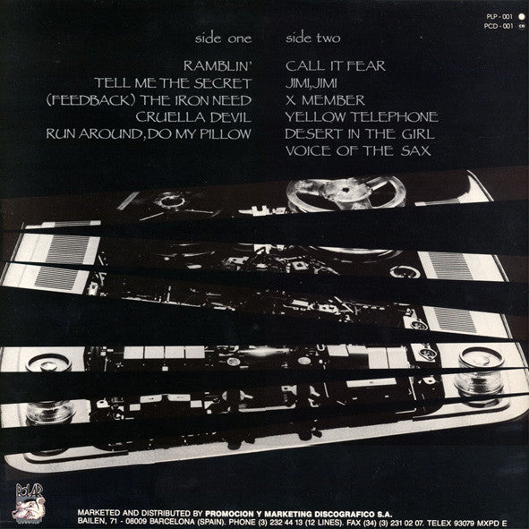 Cancer Moon : Hunted By The Snake (LP, Album, Gat)