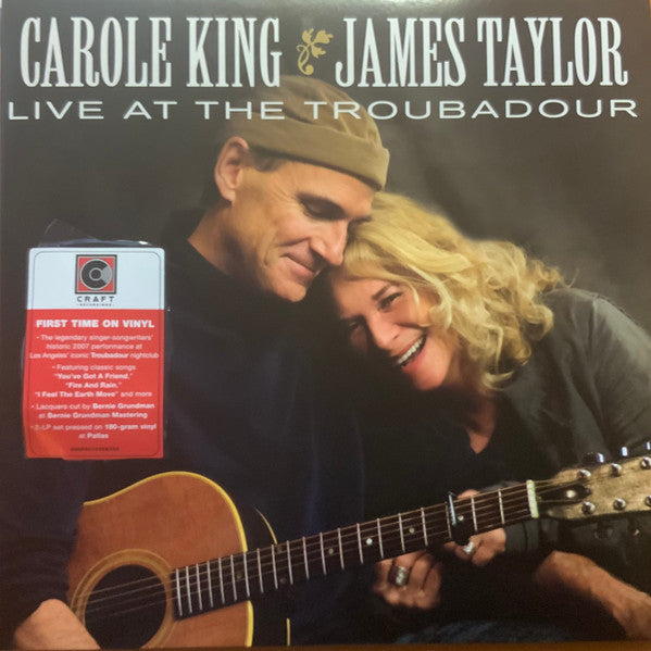 Carole King & James Taylor (2) : Live At The Troubadour (2xLP, Album, RE)