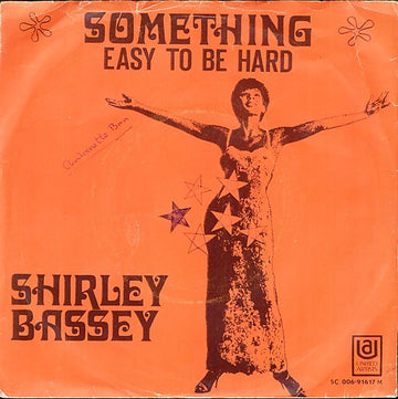 Shirley Bassey : Something (7", Single)