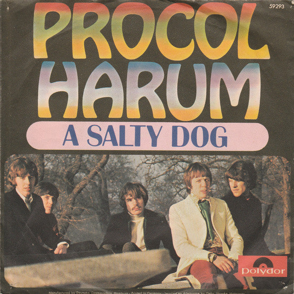 Procol Harum : A Salty Dog (7", Single, Mono)