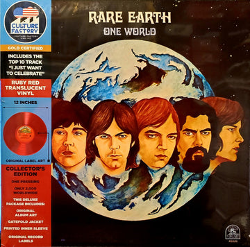 Rare Earth : One World (LP, Album, RE, Rub)