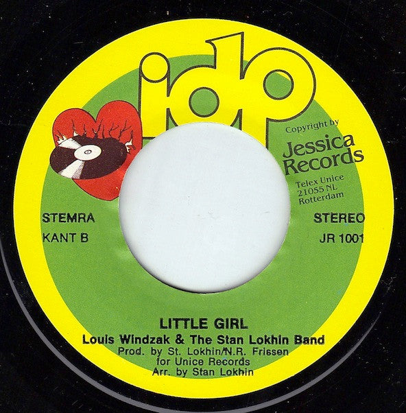 Louis Windzak With The Stan Lokhin Band : Proud About You (7", Single)