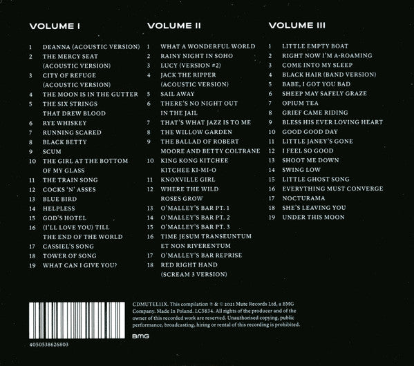 Nick Cave & The Bad Seeds : B-Sides & Rarities (Part I) (3xCD, Comp, RE)