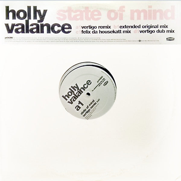 Holly Valance : State Of Mind (2x12", Promo)