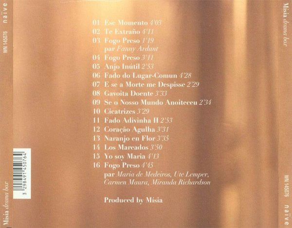 Mísia : Drama Box (CD, Album)