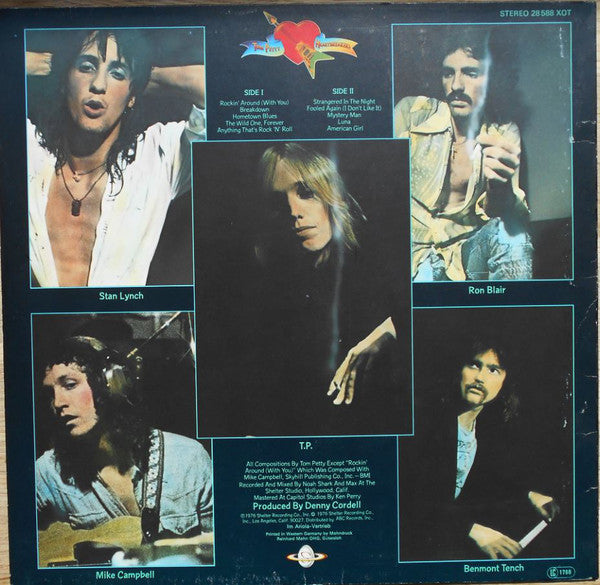 Tom Petty And The Heartbreakers : Tom Petty And The Heartbreakers (LP, Album)