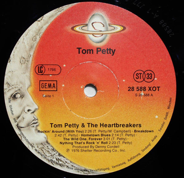 Tom Petty And The Heartbreakers : Tom Petty And The Heartbreakers (LP, Album)