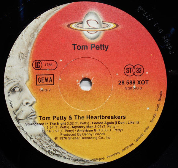 Tom Petty And The Heartbreakers : Tom Petty And The Heartbreakers (LP, Album)