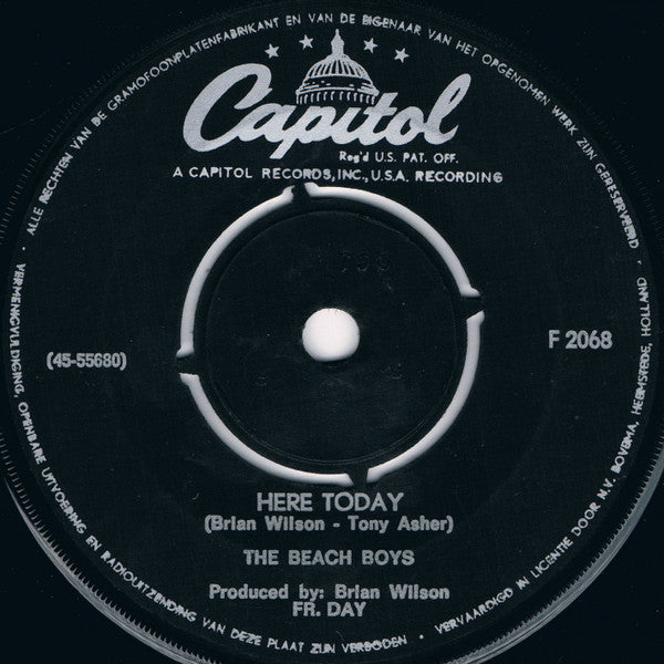 The Beach Boys : Darlin' (7", Single)