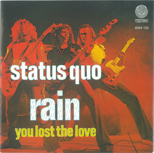 Status Quo : Rain (7", Single)