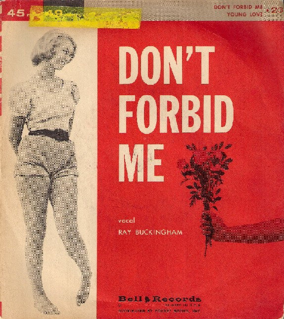 Barry Frank / Ray Buckingham : Young Love / Don't Forbid Me (7")