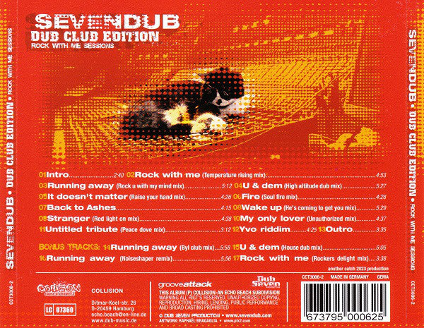 Seven Dub : Dub Club Edition - Rock With Me Sessions (CD, Album)