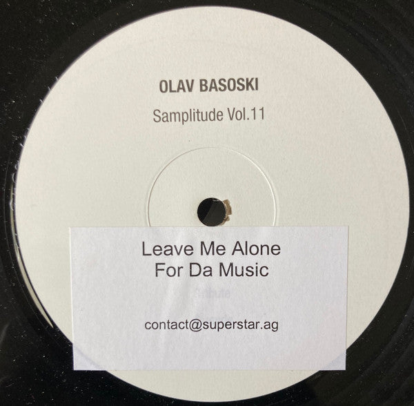 Olav Basoski : Samplitude Vol. 11 (12", W/Lbl)