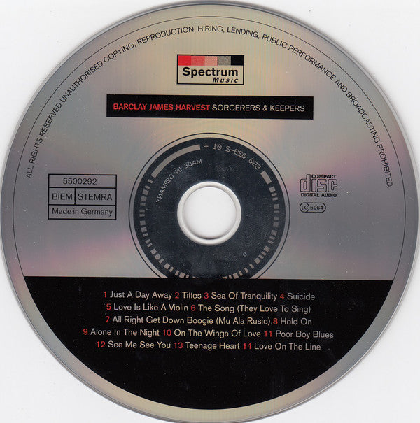 Barclay James Harvest : Sorcerers + Keepers (CD, Comp)