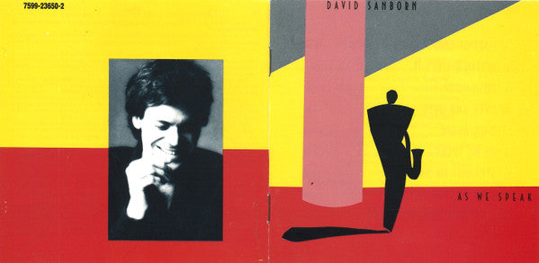 David Sanborn : As We Speak (CD, Album, RE)