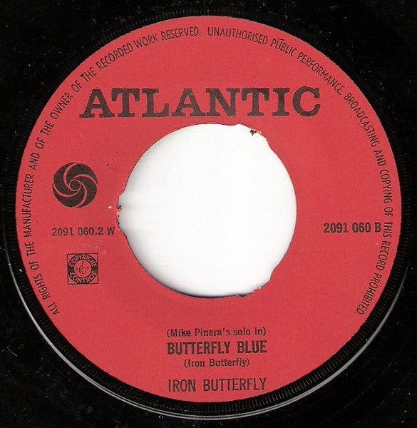 Iron Butterfly : Stone Believer (7", Single)