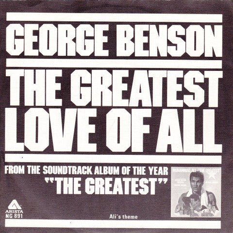 George Benson / Michael Masser : The Greatest Love Of All (7")