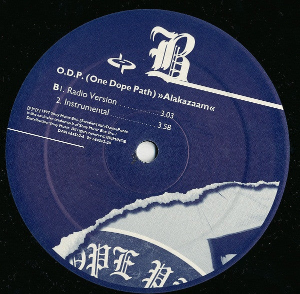 O.D.P. : Alakazaam (12")