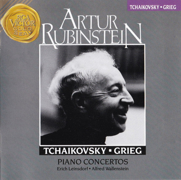 Pyotr Ilyich Tchaikovsky ▪ Edvard Grieg - Arthur Rubinstein, Erich Leinsdorf ▪ Alfred Wallenstein : Piano Concertos (CD, Comp)